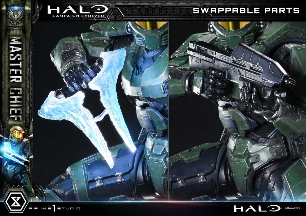 Halo Ultimate Premium Masterline Series Statue 1/4 Campaign Evolved Master Chief Bonus Version 78 cm, view 9