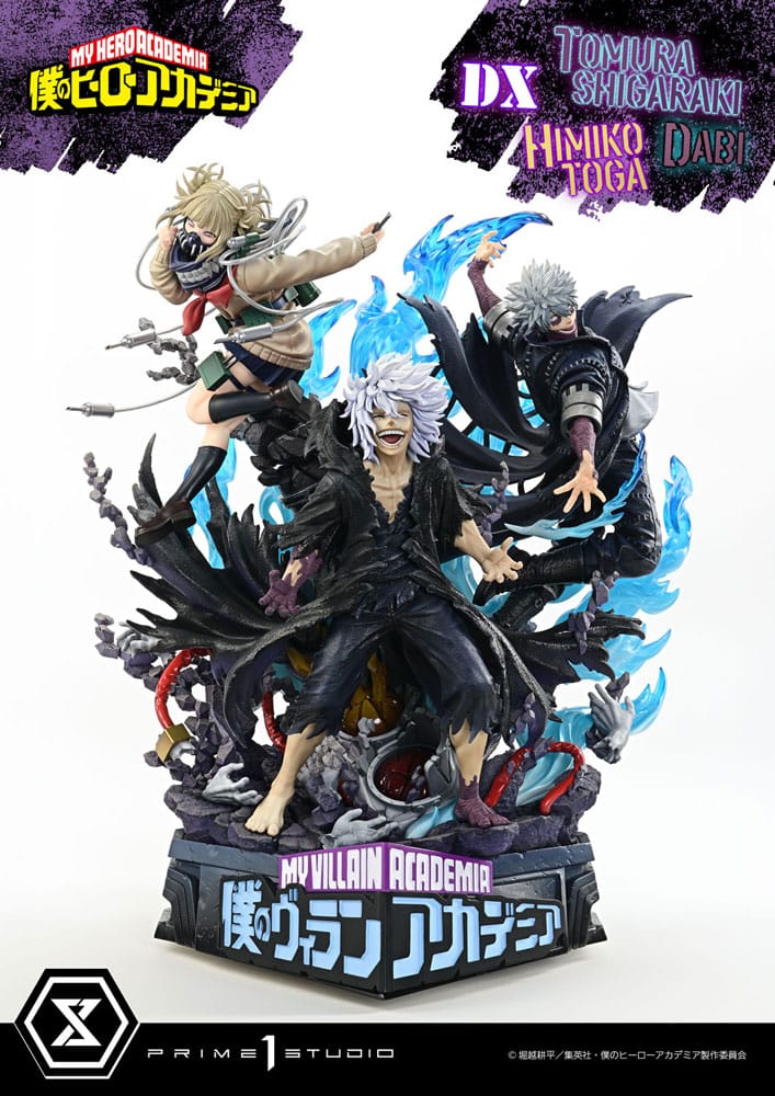 My Hero Academia Statue Ultimate Premium Masterline Tomura Shigaraki, Dabi & Himiko Toga Deluxe Version 69 cm