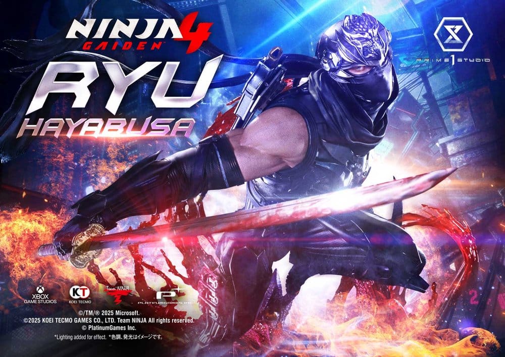 Ninja Gaiden 4 Ultimate Premium Masterline Series Statue 1/4 Ryu Hayabusa 70 cm, view 2