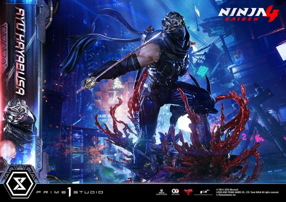 Ninja Gaiden 4 Ultimate Premium Masterline Series Statue 1/4 Ryu Hayabusa 70 cm, view 4