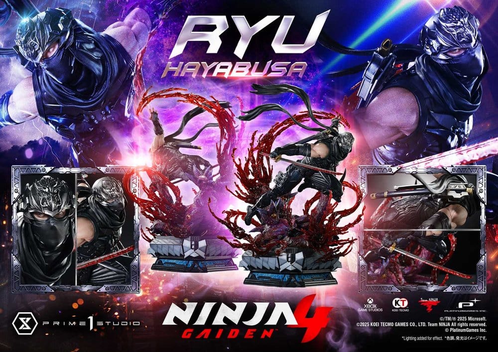 Ninja Gaiden 4 Ultimate Premium Masterline Series Statue 1/4 Ryu Hayabusa 70 cm, view 5
