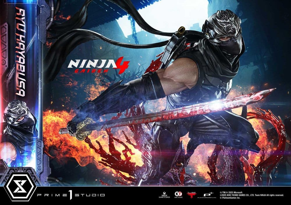 Ninja Gaiden 4 Ultimate Premium Masterline Series Statue 1/4 Ryu Hayabusa 70 cm, view 10