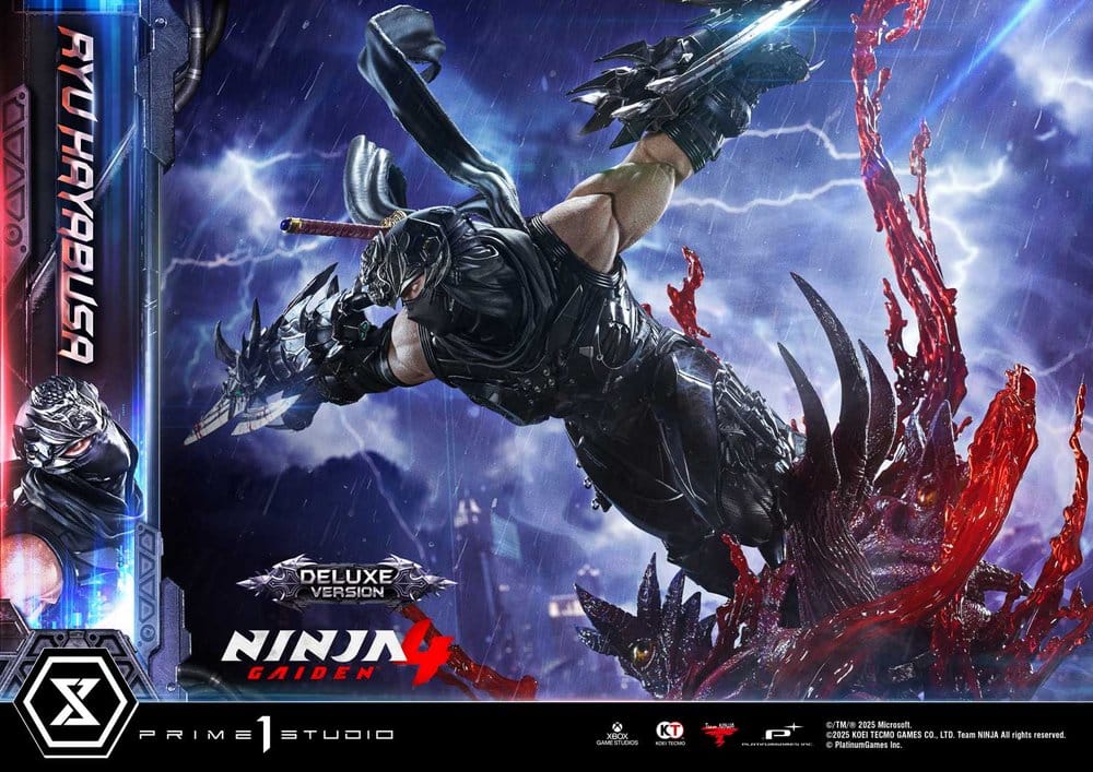 Ninja Gaiden 4 Ultimate Premium Masterline Series Statue 1/4 Ryu Hayabusa Deluxe Version 70 cm, view 3