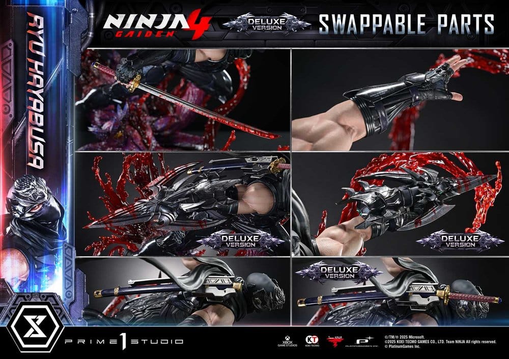Ninja Gaiden 4 Ultimate Premium Masterline Series Statue 1/4 Ryu Hayabusa Deluxe Version 70 cm, view 7