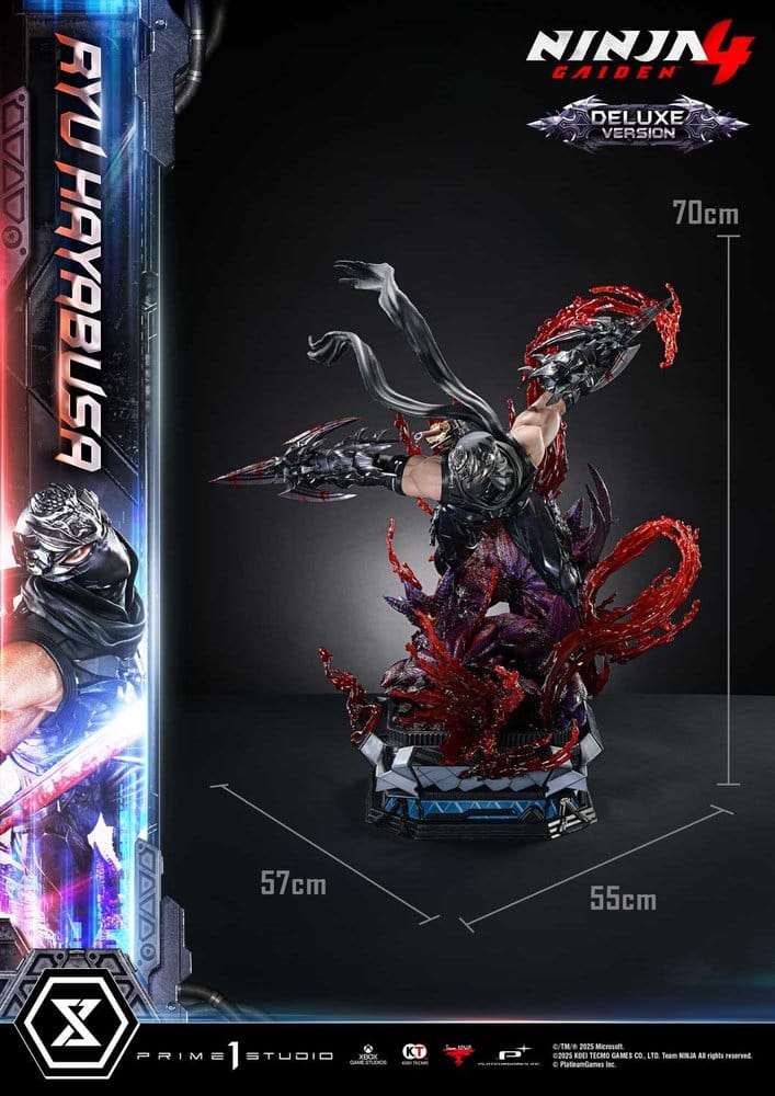 Ninja Gaiden 4 Ultimate Premium Masterline Series Statue 1/4 Ryu Hayabusa Deluxe Version 70 cm, view 8