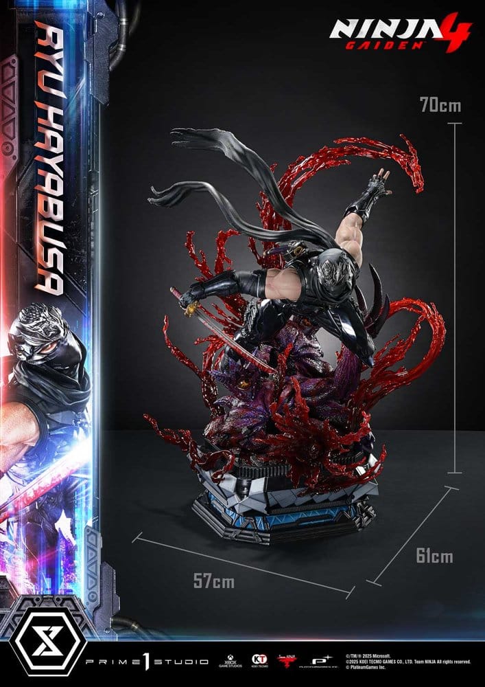 Ninja Gaiden 4 Ultimate Premium Masterline Series Statue 1/4 Ryu Hayabusa Deluxe Version 70 cm, view 12