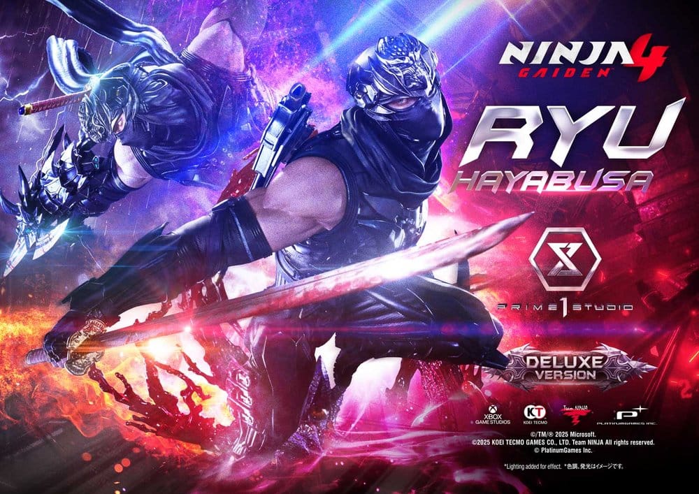 Ninja Gaiden 4 Ultimate Premium Masterline Series Statue 1/4 Ryu Hayabusa Deluxe Bonus Version 70 cm, view 2