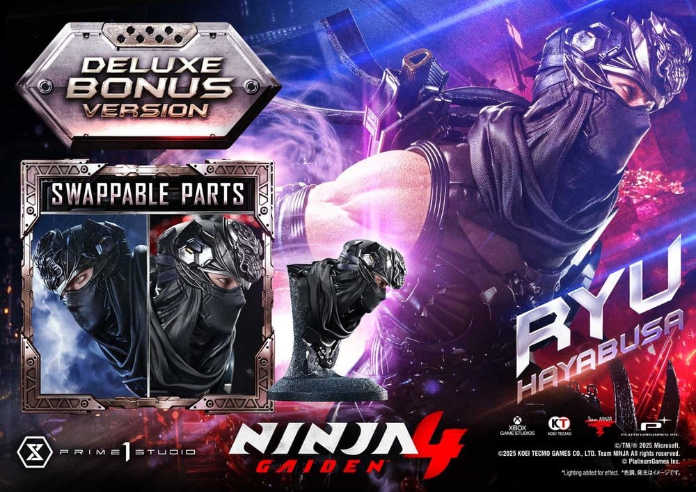 Ninja Gaiden 4 Ultimate Premium Masterline Series Statue 1/4 Ryu Hayabusa Deluxe Bonus Version 70 cm, view 3