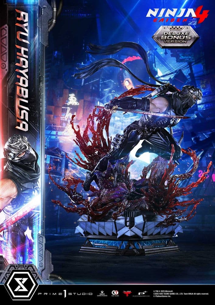 Ninja Gaiden 4 Ultimate Premium Masterline Series Statue 1/4 Ryu Hayabusa Deluxe Bonus Version 70 cm, view 5