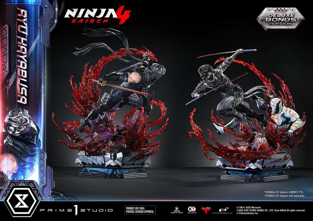 Ninja Gaiden 4 Ultimate Premium Masterline Series Statue 1/4 Ryu Hayabusa Deluxe Bonus Version 70 cm, view 7