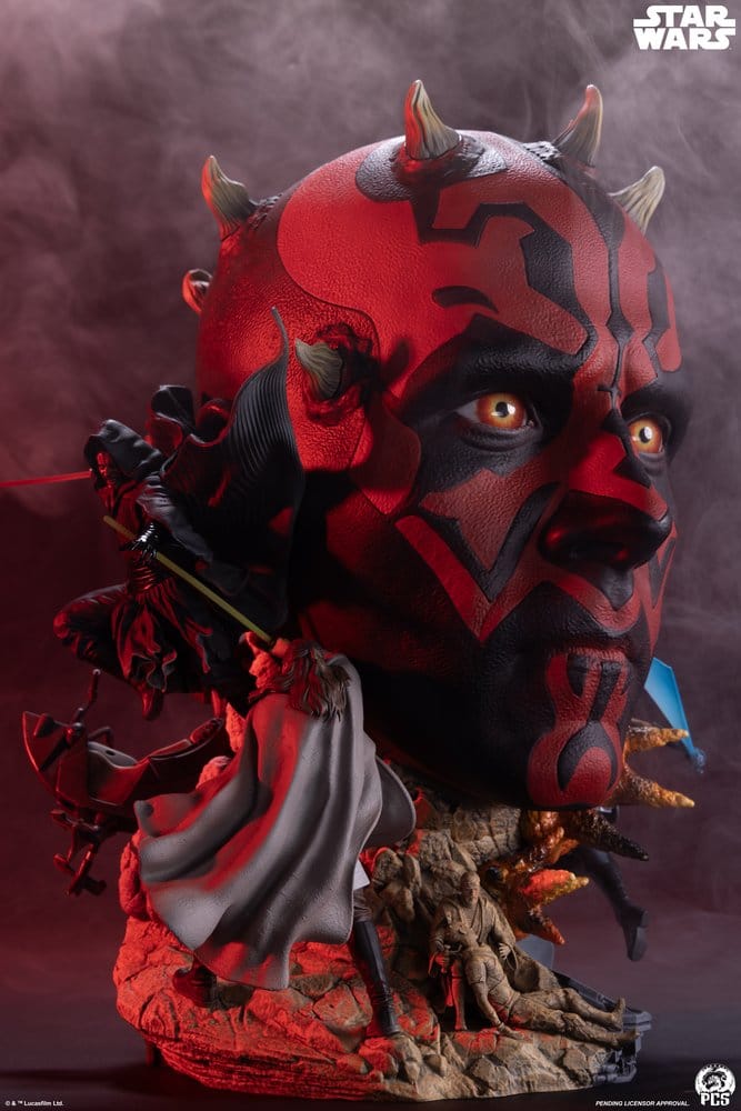 Star Wars Fine Art Bust Darth Maul 37 cm, view 2