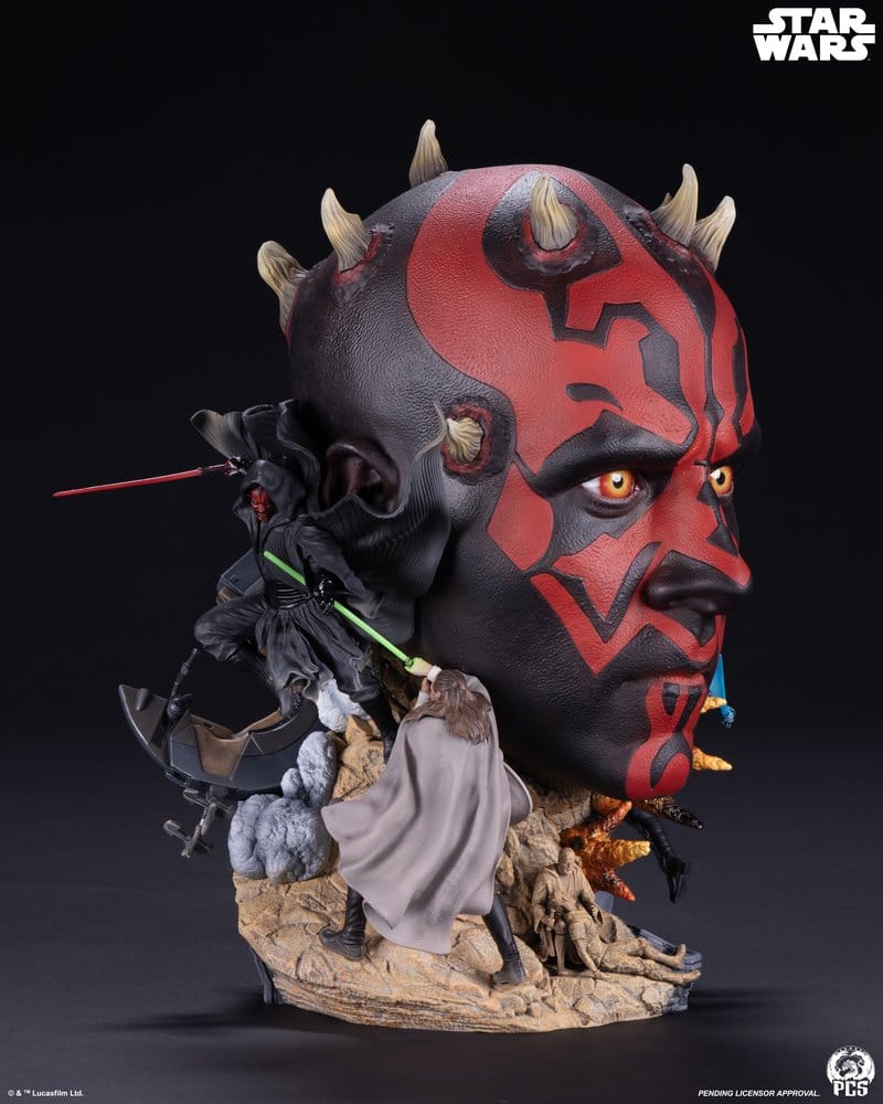 Star Wars Fine Art Bust Darth Maul 37 cm, view 3