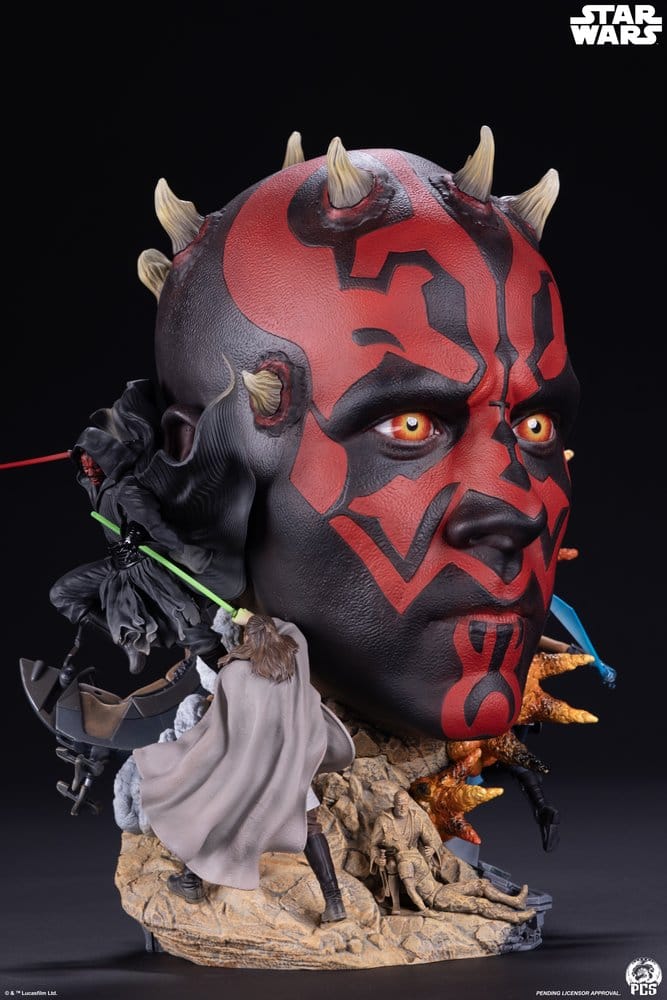 Star Wars Fine Art Bust Darth Maul 37 cm, view 7