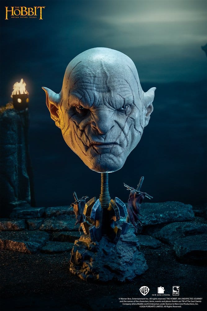 Lord of the Rings Art Mask Replica 1/1 Azog 54 cm, view 2