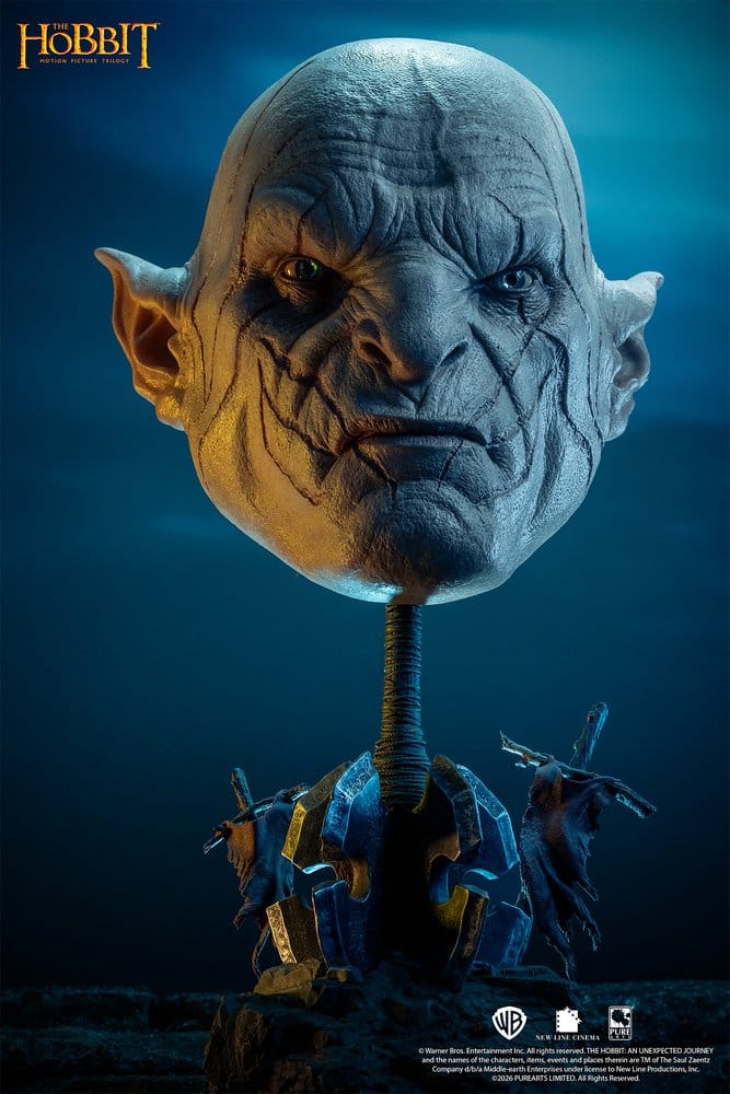 Lord of the Rings Art Mask Replica 1/1 Azog 54 cm, view 3