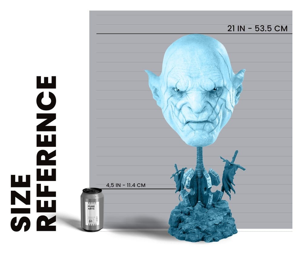 Lord of the Rings Art Mask Replica 1/1 Azog 54 cm, view 10