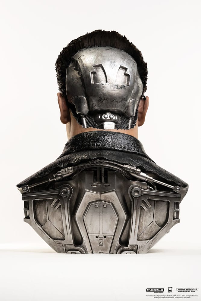 Terminator Replik 1/1 T-800 Model 101 Art Mask Painted Standard Version 46 cm