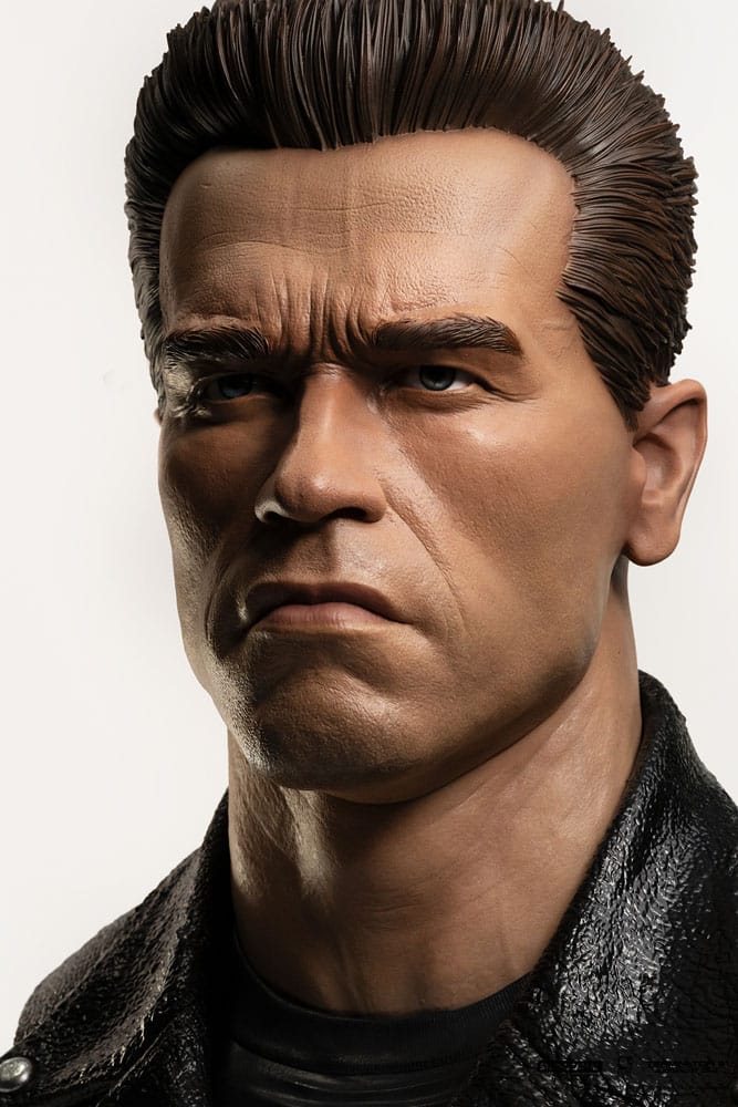Terminator Replik 1/1 T-800 Model 101 Art Mask Painted Standard Version 46 cm
