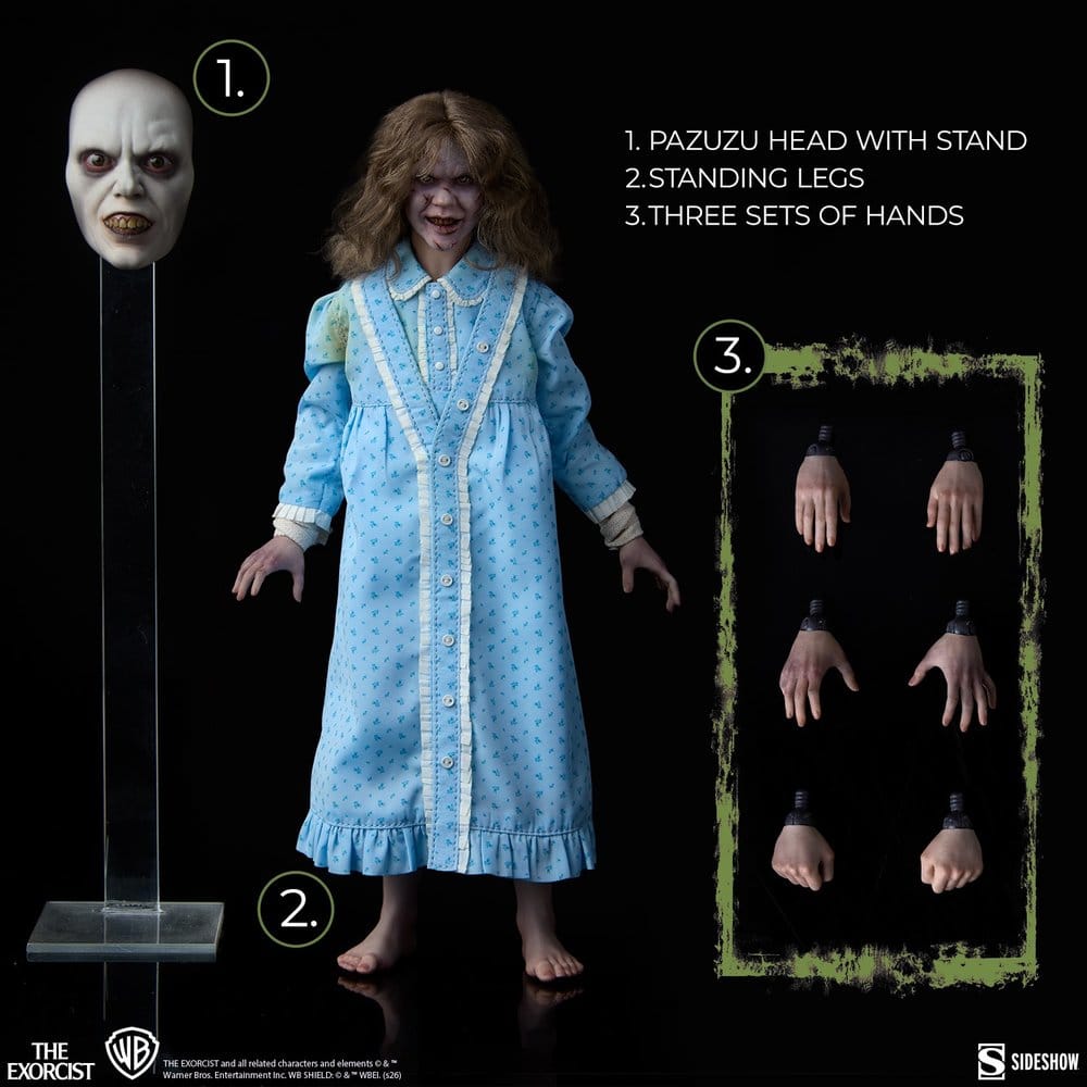 The Exorcist Action Figure 1/6 Regan MacNeil 23 cm, view 9