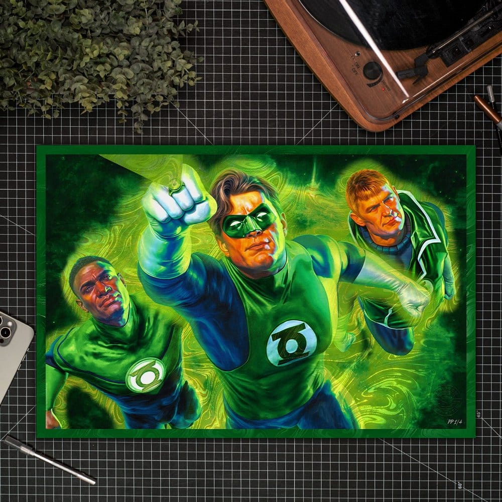 DC Comics Fine Art Print Green Lantern 61 x 41 cm - unframed, view 2