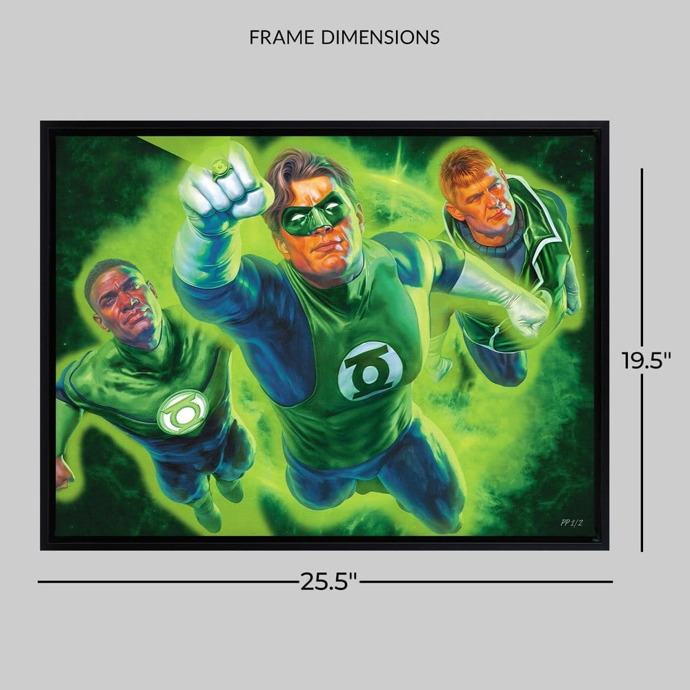 DC Comics Fine Art Print Green Lantern 61 x 41 cm - unframed, view 7