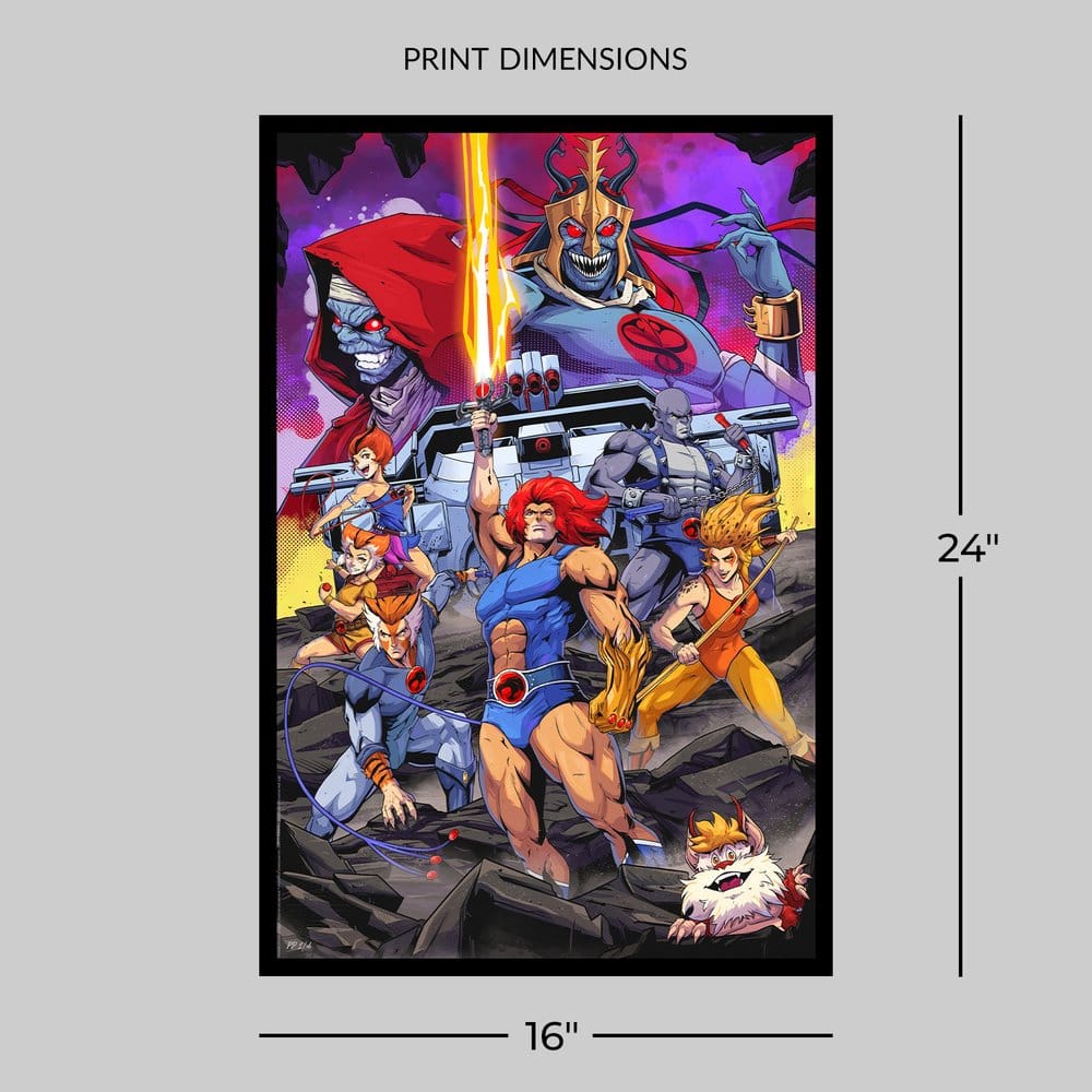 ThunderCats Fine Art Print ThunderCats Roar! 41 x 61 cm - unframed, view 6