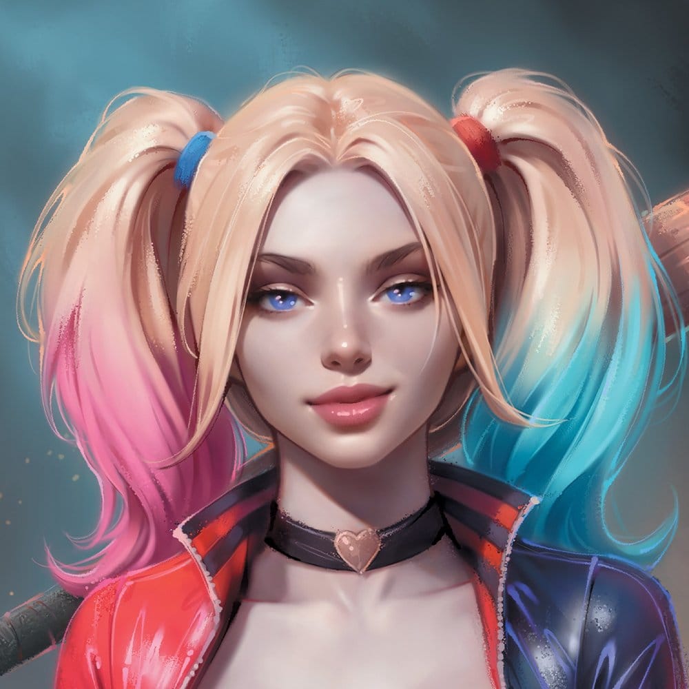 DC Comics Fine Art Print Harley Quinn 41 x 61 cm - unframed, view 4