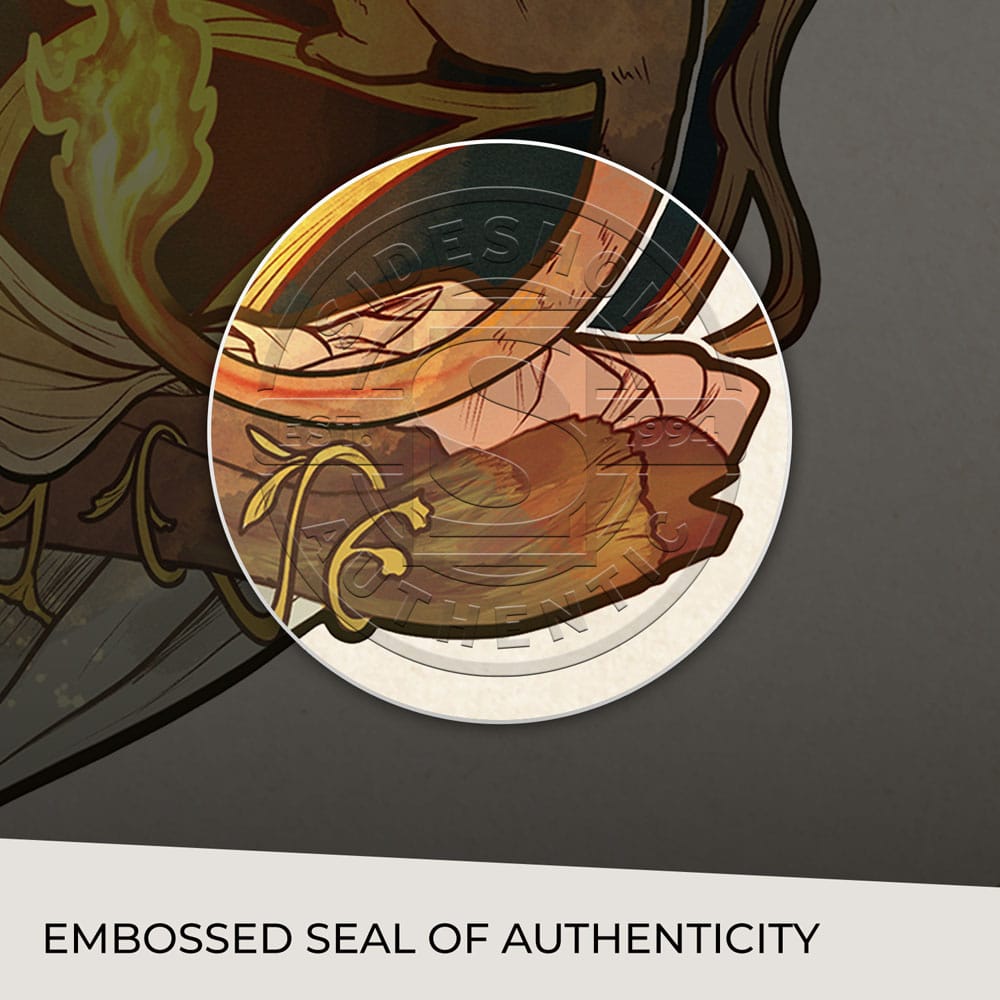 Critical Role Art Print Ashley Johnson: 10th Anniversary Art Nouveau Illustrations 46 x 28 cm - unframed, view 7