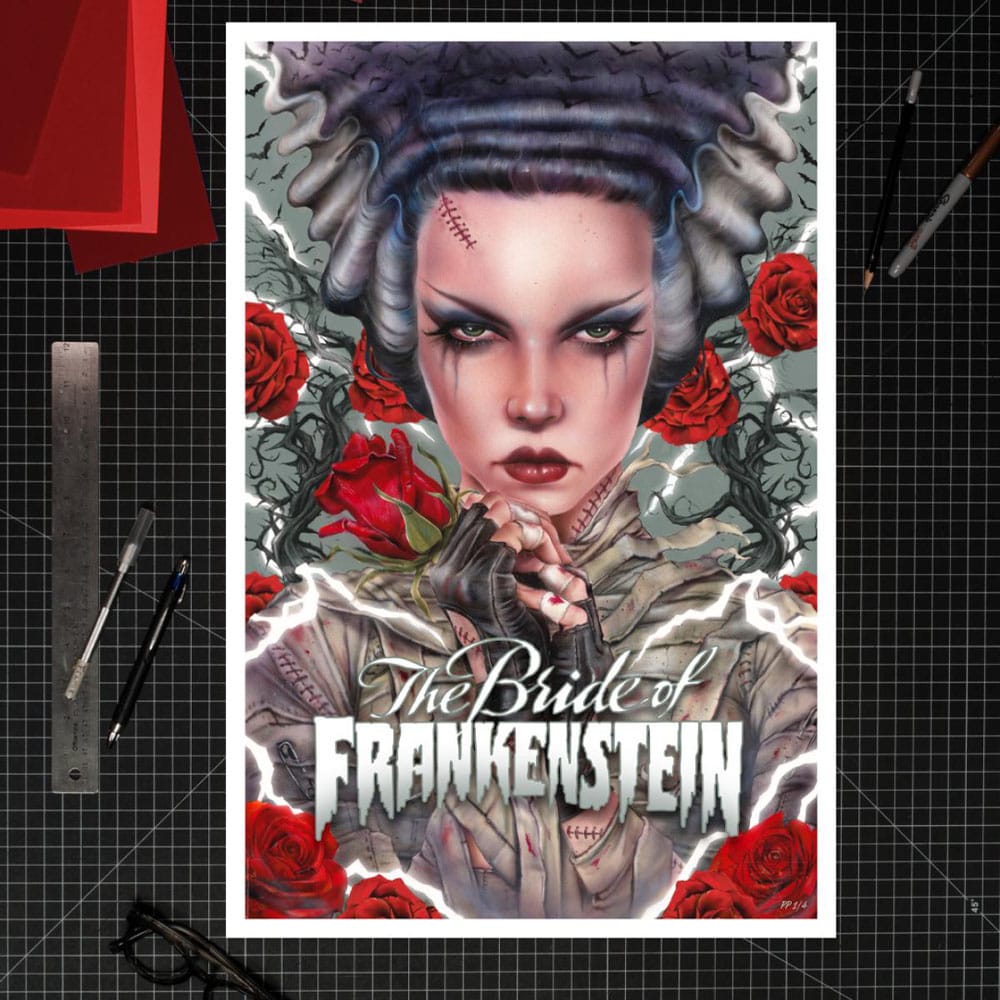 Bride of Frankenstein Art Print Bride Afterlife by Brian M. Viveros 61 x 41 cm - unframed, view 2