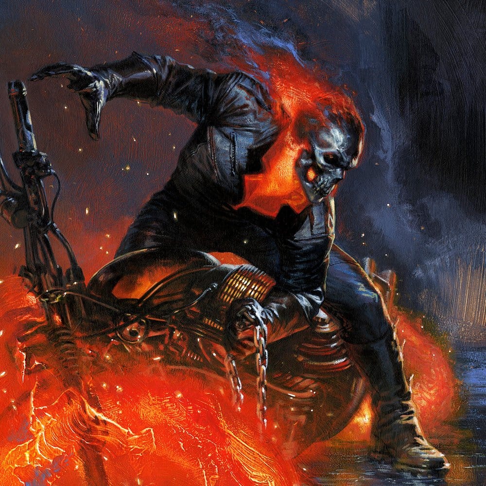 Marvel Fine Art Print Ghost Rider 41 x 61 cm - unframed, view 2