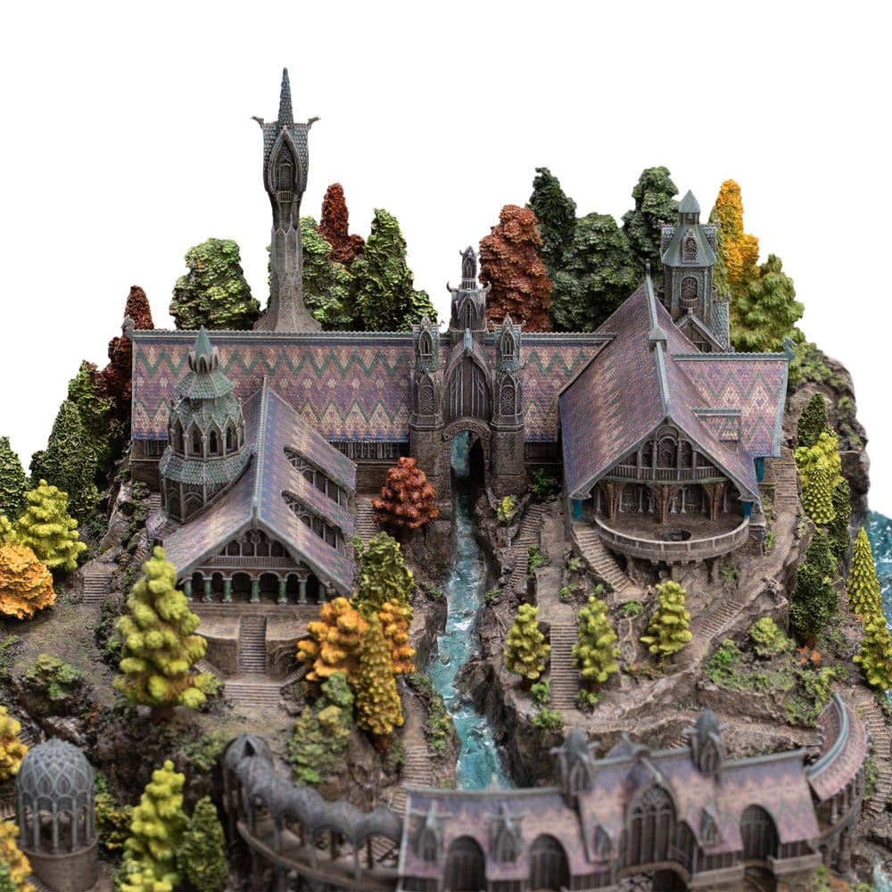 The Lord of the Rings Diorama Rivendell Open Edition 28 cm