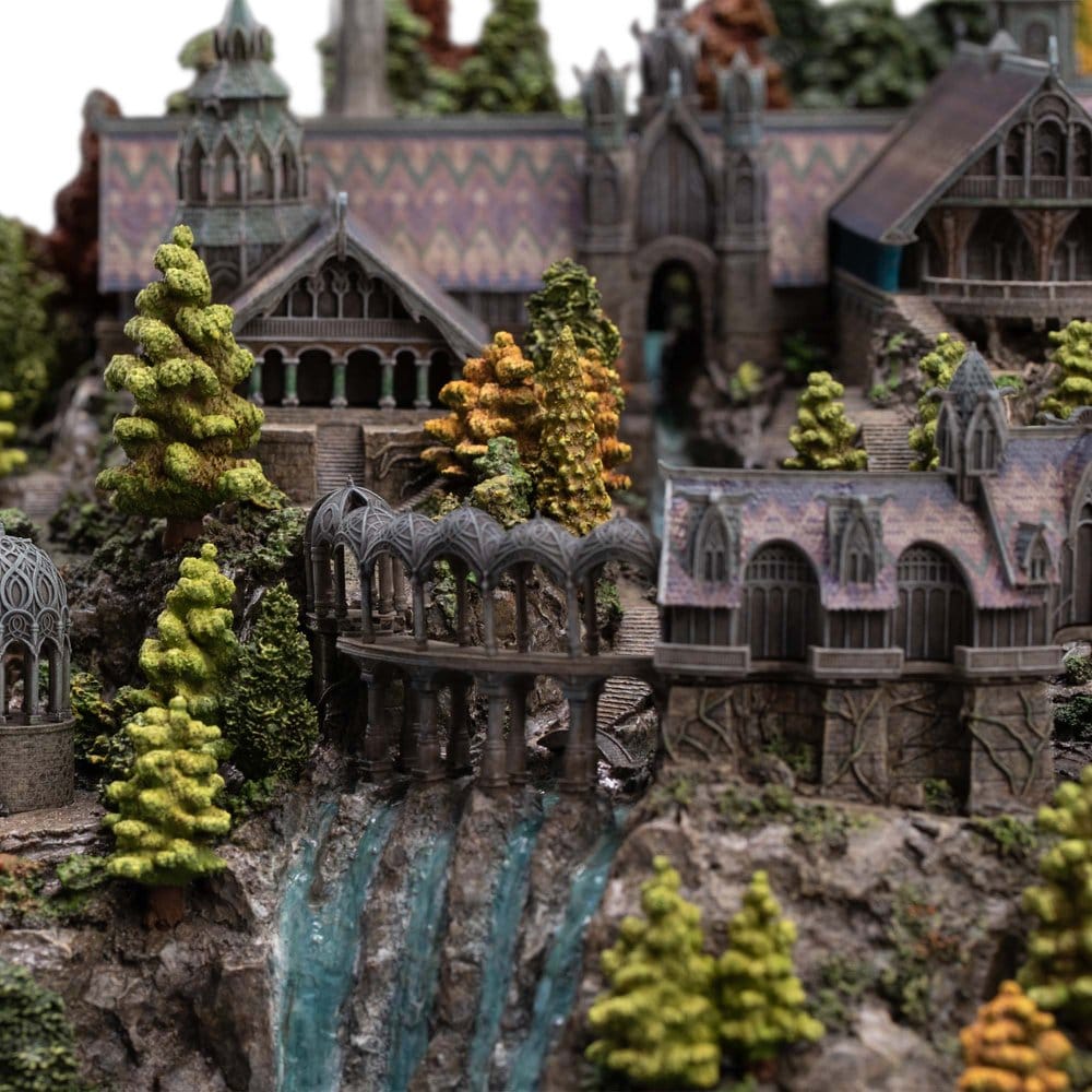 The Lord of the Rings Diorama Rivendell Open Edition 28 cm